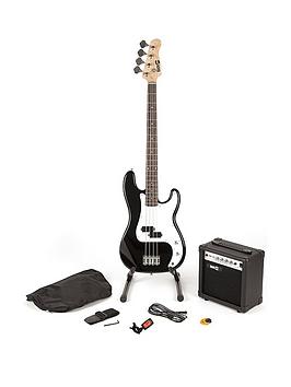 Rockjam Precision Bass Guitar Package - Black