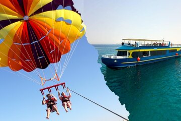 Mega Adrenaline Magic Catamaran Snorkeling Sea trip & Parasailing - Hurghada