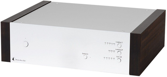 Pro-Ject Phono Box DS2 Silver/Eucalyptus