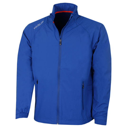 (L, Surf Blue) Proquip Mens Tempest Waterproof Lightweight Breathable Golf Jacket