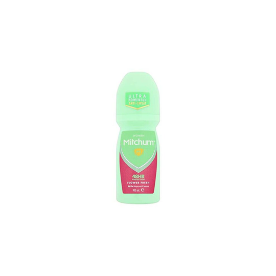Mitchum Advanced Flower Fresh Antiperspirant & Deodorant Roll On, 100 ml