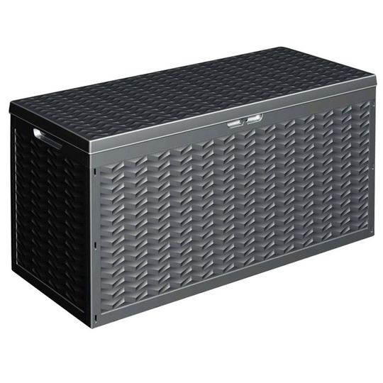 320L Large Outdoor Cargo Garden Storage Box Plastic Container Lid
