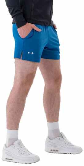 Nebbia Double-Layer Shorts with Smart Pockets Black XL