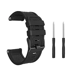 Compatible with Fenix 2 Watch Band 26mm Width Soft Silicone Watch Strap Replacement for Fenix 2 Smartwatch Lightinthebox