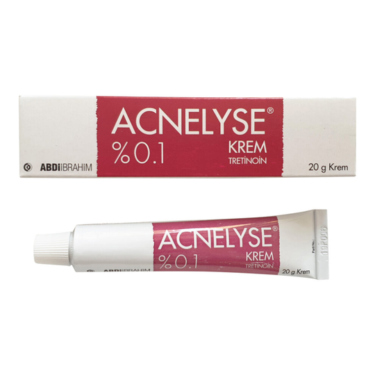 Acnelyse Cream Tretinoin 0.1% Treats Acne Fine Wrinkles Dark Spots
