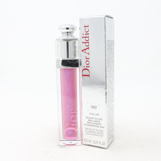 (092 Stellar) Dior Addict Stellar Lip Gloss 0.21oz/6.5ml New With Box