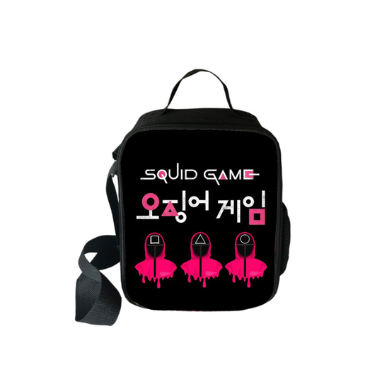 (5) Squid Game thermal insulation rice bag school outdoor universal lunch box