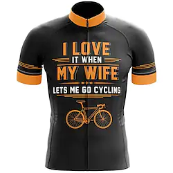 21Grams Men's Cycling Jersey Short Sleeve Bike Jersey Top with 3 Rear Pockets Mountain Bike MTB Road Bike Cycling Breathable Quick Dry Moisture Wicking Soft White Black Yellow Polyester Lightinthebox