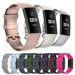 Soft Silicone Watch Band for Fitbit Charge 4 / Fitbit Charge 3 Replaceable Bracelet Wrist Strap Wristband Lightinthebox