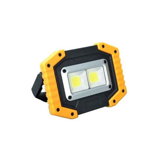 Cob 30W Led Work Light Rechargeable Portable Waterproof Led Flood Lights For Outdoor Camping Hiking Emergency Car Repairing And Job Site Lighting