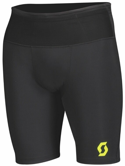 Scott RC Run Mens Short Tight Black/Yellow S
