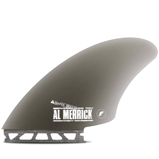 Futures Al Merrick AMK Keel Surfboard Twin Fin - Smoke - XL Fins