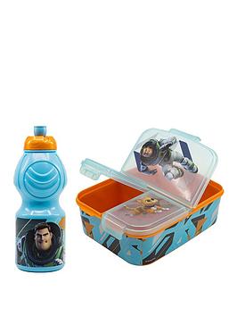 Toy Story Lightyear Lunch Box & Water Bottle