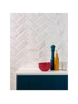 Topps Tiles Metro Carrara 20Cm X 10Cm (Box Of 50 Tiles)