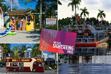 The Miami Sightseeing Flex Pass: 35 Attractions + Hop on Hop off