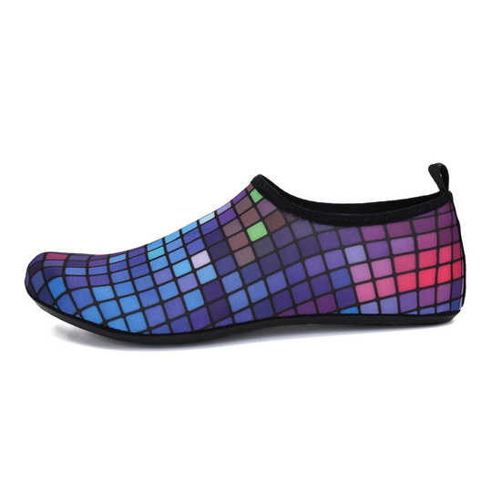 (Colorful, XL:UK 8-9 EU 42-43) Water shoes quick-dry aqua socks barefoot