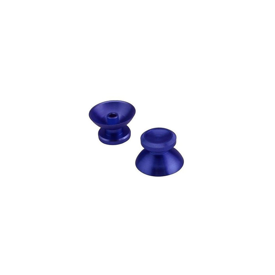 Aluminium Alloy Metal Thumbsticks Analog Sticks Button Grip for Xbox One[Blue]