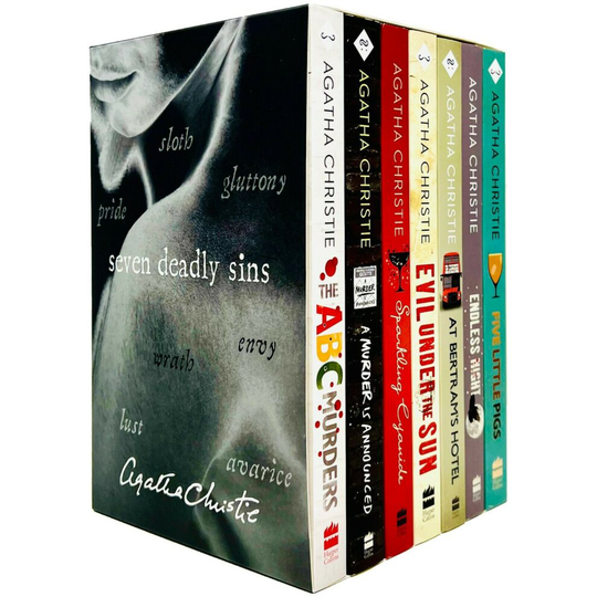 Agatha Christie Seven Deadly Sins Collection 7 Books Box Set