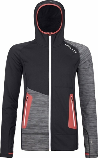 Ortovox Outdoor Hoodie Fleece Light Hoody W Black Raven S