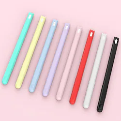 Silicone Case for Apple Pencil 2nd Generation Case Holder Sleeve Skin Pocket Cover Accessories Kit for iPad Cute Soft Grip Pouch Cap Holder and 2 Protective Nib Covers Lightinthebox