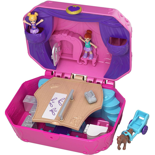 Polly Pocket GCJ88 Pocket World Ballet Compact Play Set Multi-Colour