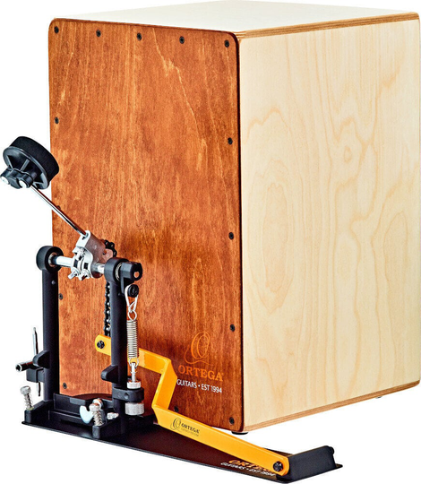 Ortega OSTBCJ-L-BU Stomp Box Bundle L Special Cajon Natural