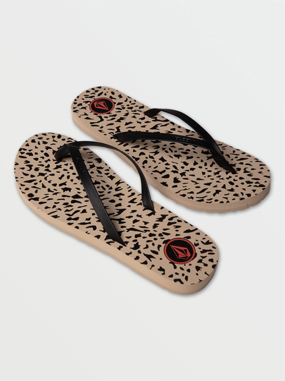 Women's Volcom Color Me Spring Sandals - Animal Print
