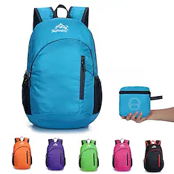 10-20 L Hiking Backpack Windproof Rain Waterproof Breathable Quick Dry Lightweight Outdoor Yoga Hunting Fishing Hiking Nylon Black Blue Purple Lightinthebox