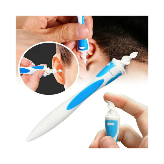 17pc Soft Ear Wax Removal Tools Ear Wax Cleaner Q-Grips Remover Kit with 16 Tips