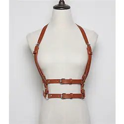 Plague Doctor Punk Gothic Steampunk 17th Century Waist Harness Waist Belt Harness Belt Women's Adults' Costume Vintage Cosplay Christmas Halloween 1 Belt / Wash separately / Wet and Dry / Leather Lightinthebox