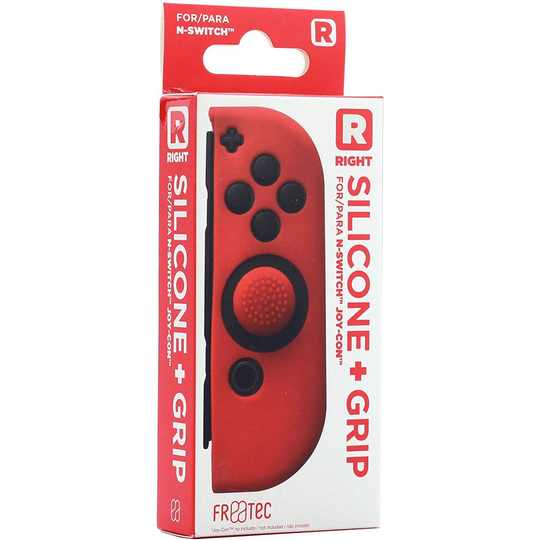 Switch Joy Con Silicone Skin + Grip - Right - Red