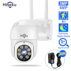 BESDER WiFi 1080P Security Cameras Outdoor PTZ Security Cameras Human Detect Color Night Vision Audio Talk CCTV Surveillance P2P IP Security Cameras Lightinthebox