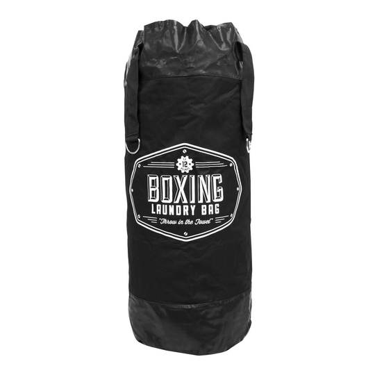 Global Gizmos 55709 Boxing Laundry Bag / 60L Capacity / Hanging Hooks