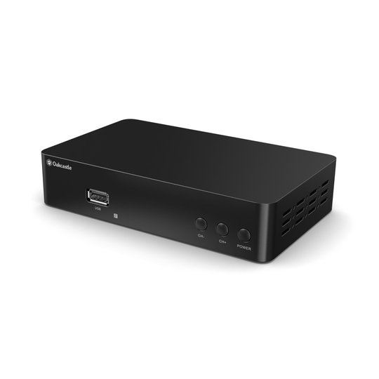 Oakcastle SB110 Freeview Box 150+ Channels Internet Scart HDMI