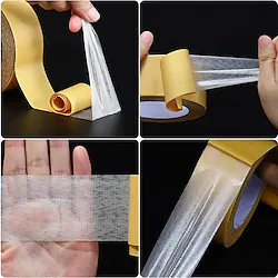 Strong Fixation Of Double Sided Cloth Base Tape Translucent Mesh Waterproof Super Traceless High Viscosity Carpet Adhesive Lightinthebox
