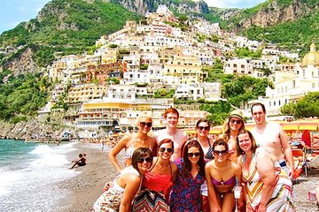 Sharing Shore Excursion from Naples Port to Pompeii Positano Sorrento and Amalfi Coast