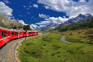 Bernina Red Train Tour