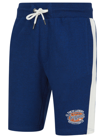 Jogger Shorts Fathom Grindle Jogger Shorts with Contrast Panels In Mid Blue - Tokyo Laundry / S - Tokyo Laundry