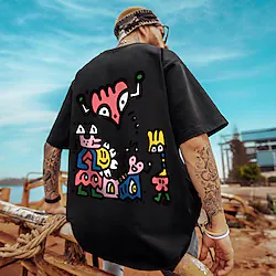 Inspired by cute pictures heart T-shirt Anime Cartoon Anime Classic Street Style T-shirt For Men's Women's Unisex Adults' 3D Print 100% Polyester Lightinthebox