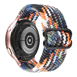 1 pcs Smart Watch Band for Samsung Galaxy Huawei Garmin Galaxy Watch 4 3 Classic / Huawei Watch / Garmin Watch Band 22mm 20mm 18mm Nylon Smartwatch Strap Elastic Breathable Braided Sport Band Lightinthebox