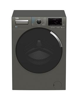 Beko Wdey854P44Qg 8Kg Wash 5Kg Dry 1400 Spin Recycledtub&Trade; Washer Dryer - Graphite