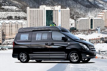 Incheon Airport / Seoul ⇄ Daemyung Vivaldi Park Ski Resort Private Van Transfers