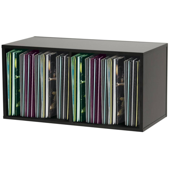 Glorious Record Storage Box 230 Black