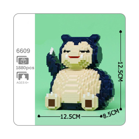 (6609) Diamond Nano Blocks Pokemon Mini DIY Building Anime Toys Kids Gift without box