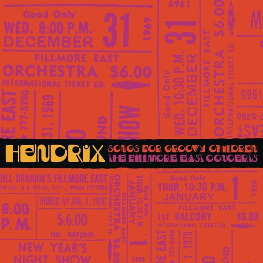Jimi Hendrix - Songs For Groovy Children: The Fillmore East Concerts (Box Set) (8 LP)