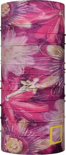 Buff CoolNet UV+ with InsectShield Neckwear National Geographic Fae Pink