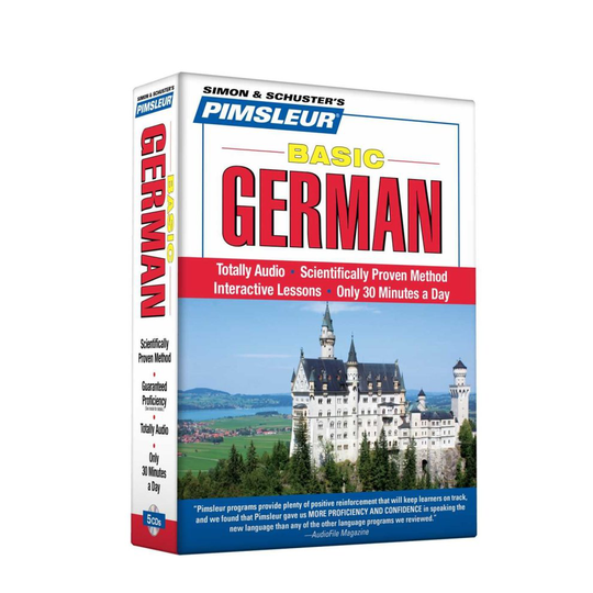 Pimsleur German Basic Course - Level 1 Lessons 1-10 CD: Learn to Speak and Understand German with Pimsleur Language Programs