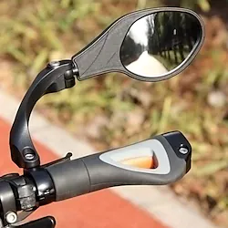 Rear View Mirror Handlebar Bike Rear View Mirror Adjustable Anti-Shake / Damping Wide Range Back Sight Reflector Angle Cycling Bicycle motorcycle Bike Aluminum Alloy Stainless steel Black Blue Black Lightinthebox