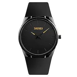SKMEI Quartz Watch for Women Men Analog Quartz Stylish Large Dial Titanium Alloy PU Leather / Japanese / Japanese Lightinthebox