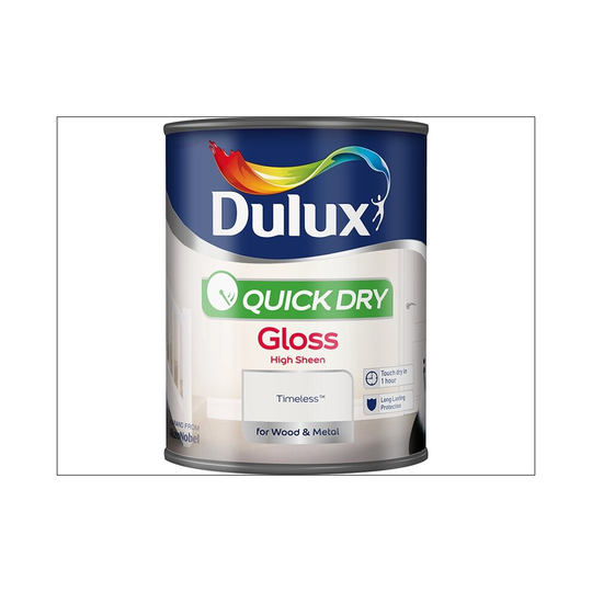 Dulux Quick Dry Gloss Timeless 750ml